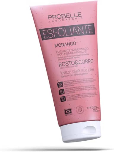 Esfoliante Rosto e Corpo Morango 150g