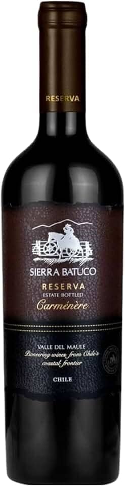 Sierra Batuco Vinho Tinto Chileno Reserva Carmenere 750Ml