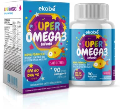 Super Ômega 3 Infantil 90 Caps Ekobé