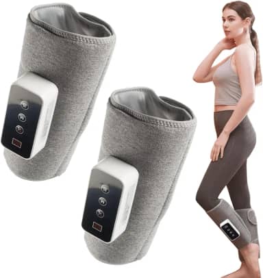 Massageador de Panturrilha sem Fio Relaxshop, Compressão de Pernas, Massageador de Panturrilha, Braço sem fio, Portátil, Profissional, Confortável, Massagem para Pés e Panturrilhas