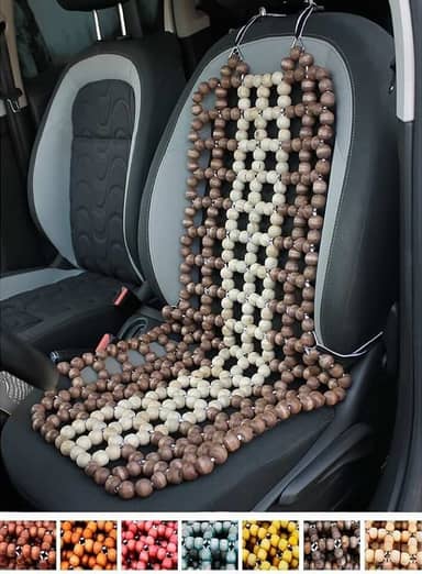 Encosto Assento Massageador Banco Carro Bolinha Ortopédica