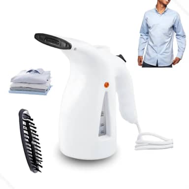 Passadeira A Vapor Portátil Vaporizador De Roupas 4 Em 1 / 127V (BRANCO)