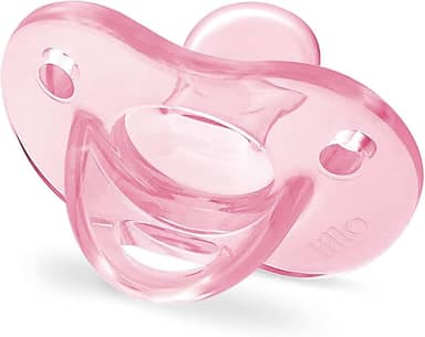 Lillo Chupeta Soft Calming 100% Silicone Simétrico Tam 1 - Rosa
