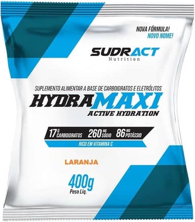 Sudract Hydramaxi Isotônico Em Pó - 400G Refil Laranja - Nutrition
