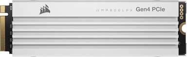 SSD Corsair M.2 NVMe PCIe Gen4 de 1 TB para PS5 - velocidades de leitura de até 7.100 MB/s e gravação de 5.800 MB/s