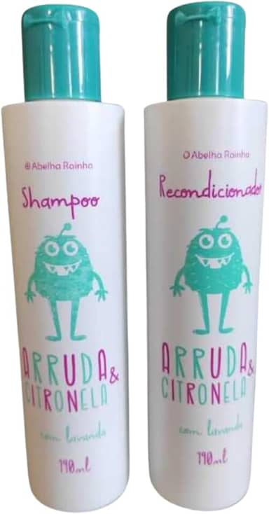 Kit Mata Piolho E Lendias Com Shampoo E Condicionador