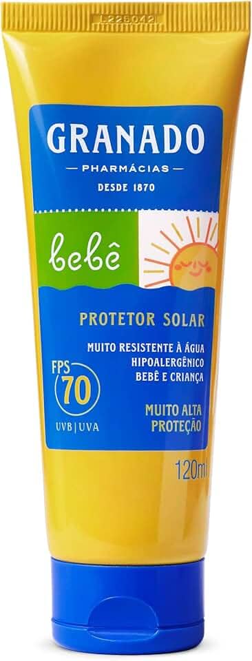 Granado Protetor Solar Bebê, FPS70, 120ml