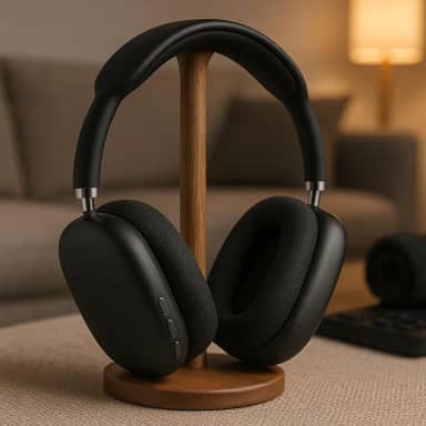 Fone Premium Bluetooth Headphone On-Ear Dobrável, Cancelamento de Ruído, Som Potente, Bateria Duradoura, Marca VARENZIA