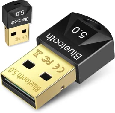 Receptor Adaptador Bluetooth 5.0 USB para Pc Wireless Mouse Teclado Impressora desktop Fone de Ouvido
