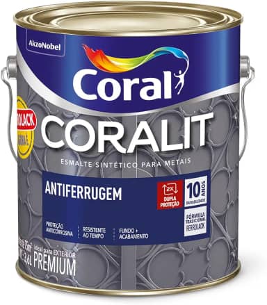 CORALIT ANTIFERRUGEM PLATINA 3,6L - CORAL