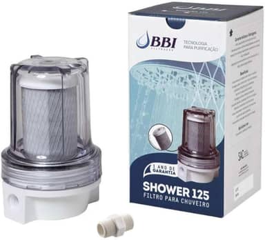 Filtro para chuveiro SHOWER125TR Transparente 5