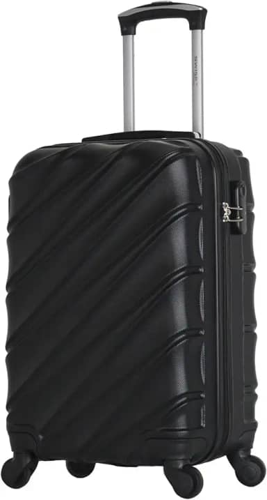 Mala de viagem bordo pequena 10kg Havana Swiss Move Preta