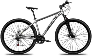 Bicicleta Aro 29 Absolute Nero 5 21 Veocidades MTB Aluminio Freio Mecânico Suspensão 80mm