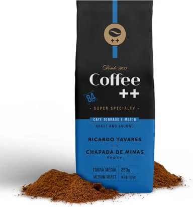 Coffee Mais │Café Super Especial Torrado e Moído│ Ricardo Tavares - Chapada de Minas │100% Arábica │Torra Média | 250g