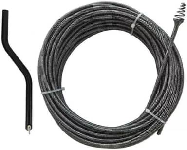 Desentupidor Manual 15m Mola de Aço 15 Metros Ralo Pia Cano Calha Bestfer BFH2301