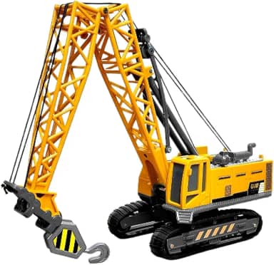 Super Máquina Guindaste Realista Trator Coleção Escala 1:55