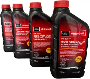Kit 4 Oleo Motorcraft 5w30 Ford Sintético