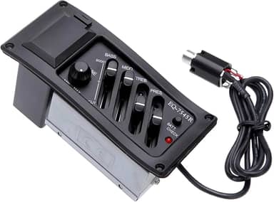 Captador para Violão Acústico, de Captação Avançado, Alta Sensibilidade, Visor de Tela, 4 Bandas