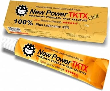 Pomada New Power 100 Ação Forte 10g tattoo%