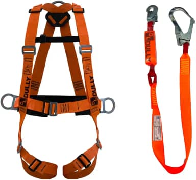 Kit Cinturão Paraquedista Dlt-016 + Talabarte Dltabs-01