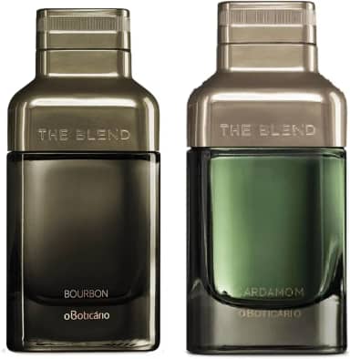 Combo Kit The Blend Eau de Parfum: Bourbon + Cardamom 100ml cada