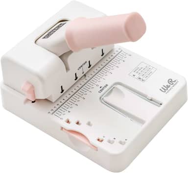 Encadernadora Mini Cinch Cogumelo Disc - We R Branco