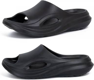 Novas sandálias masculinas, fascite plantar, almofada grossa, ortopédica masculina, chinelos atléticos, leves, confortáveis, antiderrapantes, sapatos macios de praia de verão