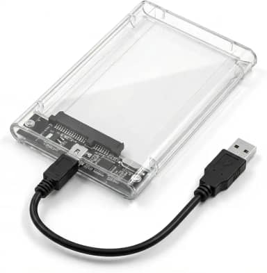 Case Para HD/SSD 2,5” USB 2.0 – Transforme Seu HD de Notebook em Armazenamento Externo Portátil, Plug & Play, Suporte Até 1000GB, Alta Durabilidade e Proteção