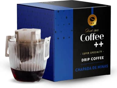 Coffee Mais │Café Super Especial Drip - Chapada de Minas by Ricardo Tavares │100% Arábica │ Torra Média │Box com 10 Sachês