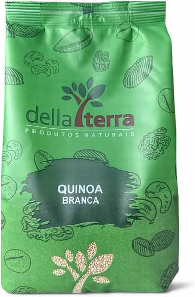 Quinoa Quinua Branca em Grãos 1Kg Della Terra