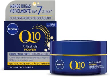 NIVEA Creme Facial Antissinais Q10 Power Noite 49g