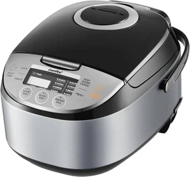 COMFEE ' Rice 12 chávenas cozidas/6 chávenas sem cozinhar, portátil e antiaderente, panela de arroz japonesa com tecnologia Fuzzy Logic, atraso de temporizador de 24 horas, 11 predefinições,