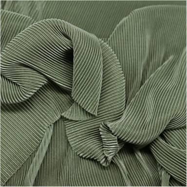 Tecido plissado tecido elástico linha textura elástica listras finas tecido designer para calças sociais terno costura 150 cm largura M105F2 (verde)