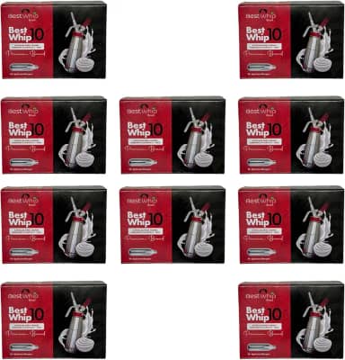Cápsulas de Gás para Chantilly BestWhip para Sifão 100un