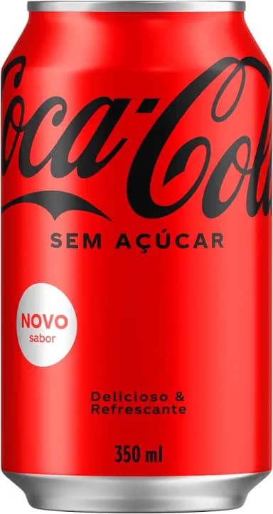 Coca-Cola Sem Açúcar lata 350ml