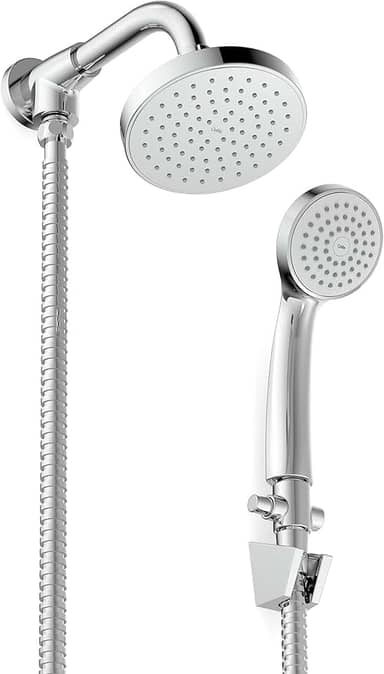 Celite Chuveiro 120 mm com desviador e ducha manual Basic