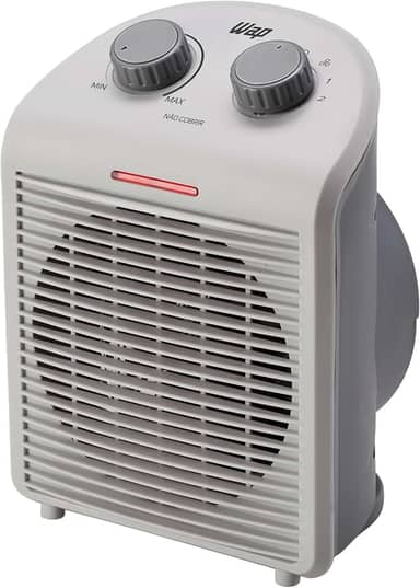 WAP Aquecedor de Ar Elétrico Portátil AIR HEAT, 3 em 1, com Ventilador e Triplo Sistema de Segurança, 2000W 220V