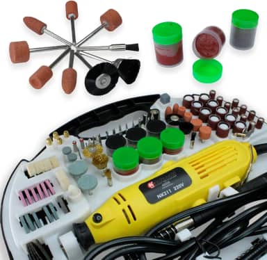 Micro Mini Retifica Profissional 212pçs 400w NK211 127v