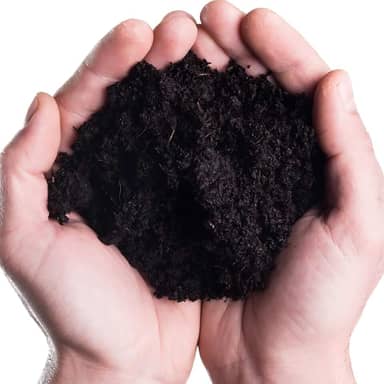 Terra Vegetal 5kg - Solo Rico em Matéria Orgânica - Pronta para Plantio - Ecológico