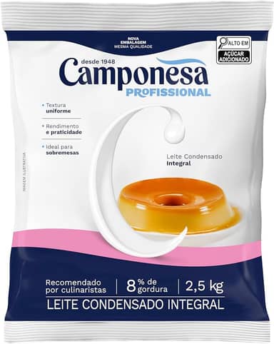 Camponesa Leite Condensado Integral 2,5kg