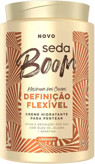 Seda Creme para Pentear Boom Definição Flexível 1 kg