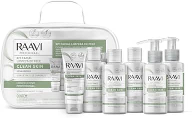 Kit Facial Limpeza De Pele Clean Skin Raavi