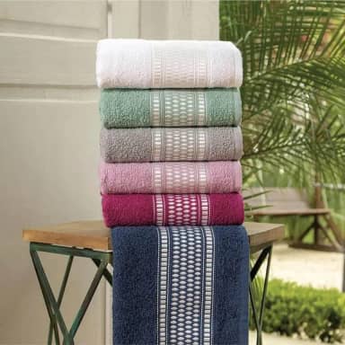 Kit 4 Toalha de Banho Grande Super Macia Absorção Extra Jade (Cores Masculinas)