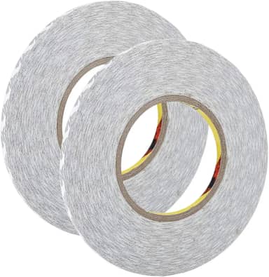 2pcs Fita Adesiva de Dupla Face Forte 2mm/3mm/5mm para Telefone Celular LCD Screen2mm/0,08in Adesivo de Dupla Face (Adesivo de dupla face branco 5 mm)