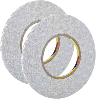 2pcs Fita Adesiva de Dupla Face Forte 2mm/3mm/5mm para Telefone Celular LCD Screen2mm/0,08in Adesivo de Dupla Face (Adesivo de dupla face branco 5 mm)