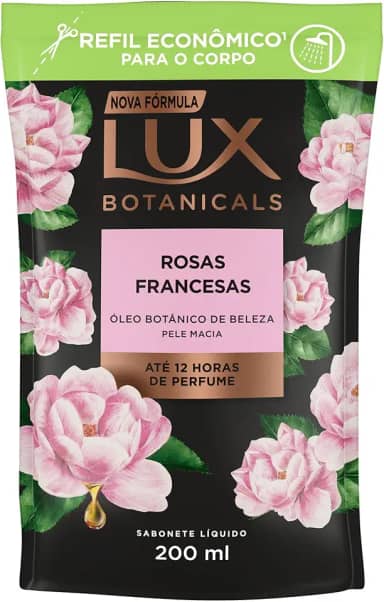 Lux Sabonete Liquido Rosas Francesas 200Ml Refil