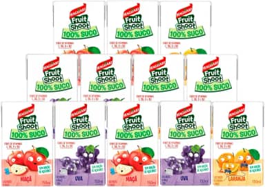 Kit Sucos Sortidos Maguary 100% Fruit Shoot 150ml