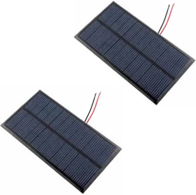 CDR 2 Mini Painel Solar 12v 1.5w P/Ionizador De Piscina