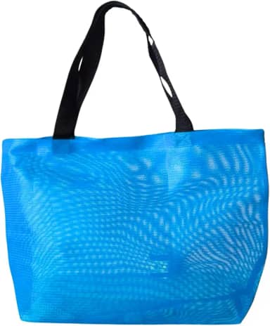 Bolsa Sacola Feminina Tela Praia Piscina Alça Dupla Ombro Reforçada Verão Lisa Colorida Tote Transparente Barata Simples