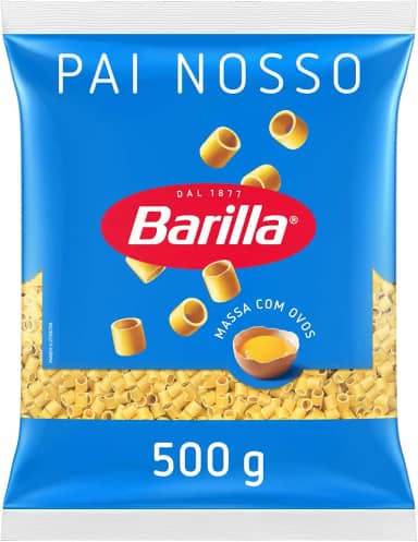 Barilla Macarrão Pai Nosso Com Ovos 500G Para Sopas